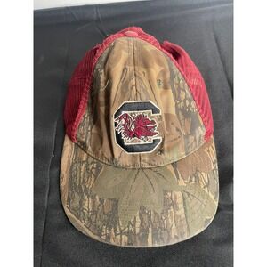 South Carolina Gamecocks Camo Mesh Trucker Hat‎ Adjustable One Size Fits All
